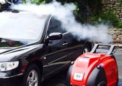Have your car detailed by using steam cleaning methods