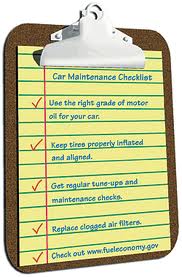 Better Car Maintenance Checklist