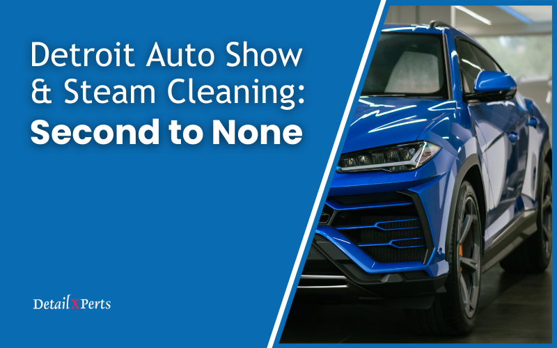 Detroit Auto Show & Steam Cleaning Second to None