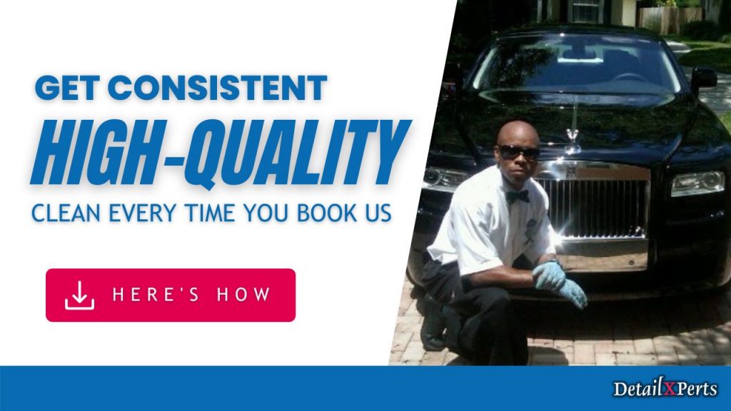 High-quality car cleaning services by DetailXPerts