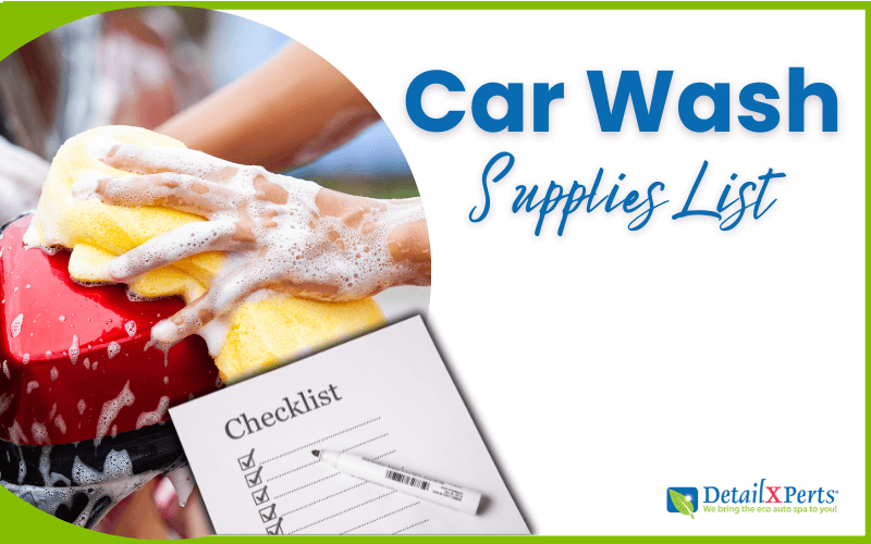 Car Wash Supplies List