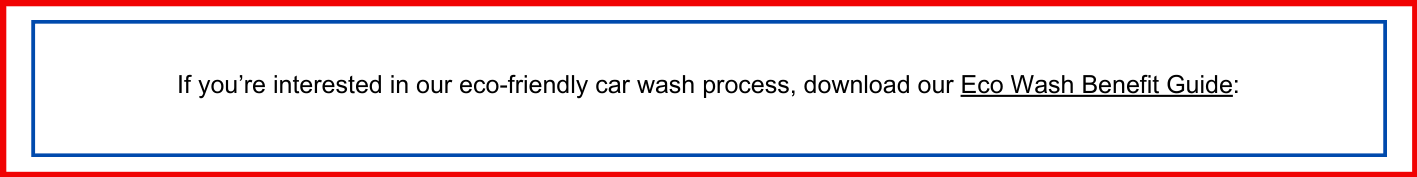 Red & Blue Eco Wash Benefit Guide