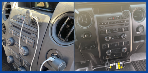Polished Dash and Other Hard Surfaces of Interior Car Detailing